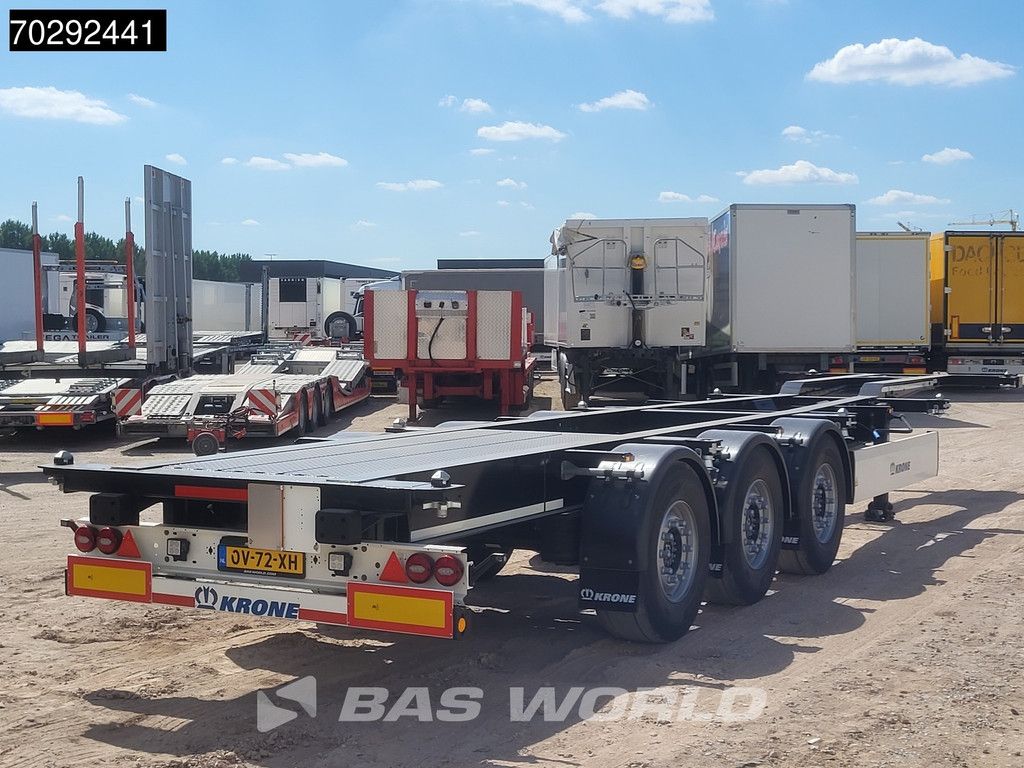 Krone SD NEW, 20ft, 25ft, 30ft, 40ft, Liftachse
