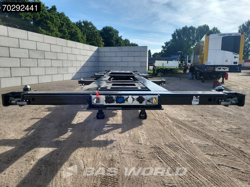 Krone SD NEW, 20ft, 25ft, 30ft, 40ft, Liftachse