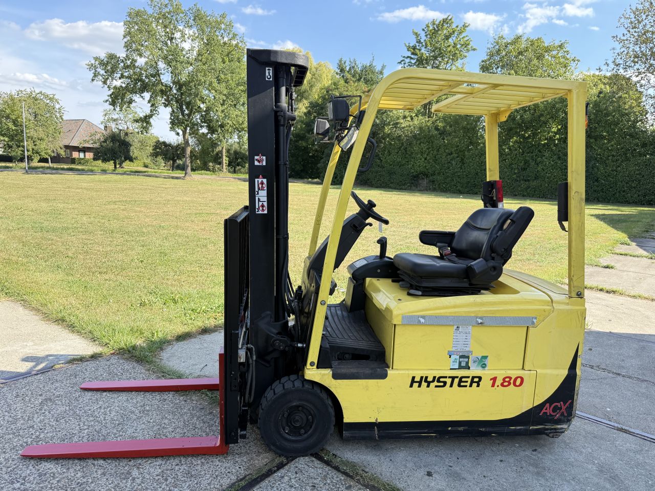 Hyster 1800KG elektrisch | Sideshift | vorkversteller | verlicht