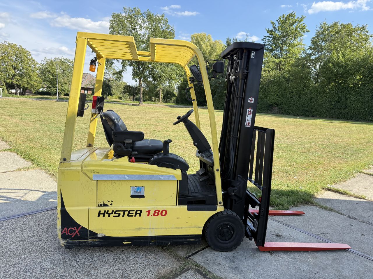 Hyster 1800KG elektrisch | Sideshift | vorkversteller | verlicht