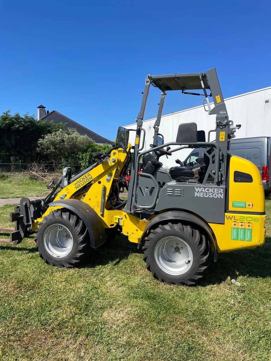 WACKER NEUSON E Lader WL20 elektrische shovel !! /Weideman 1160 e hoftrac