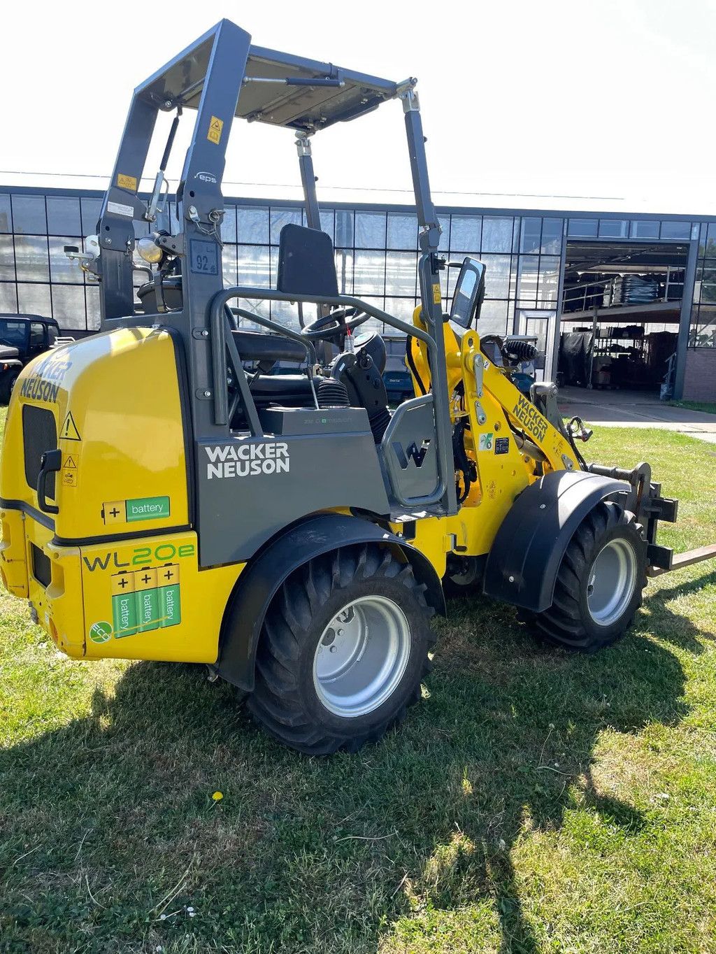 WACKER NEUSON E Lader WL20 elektrische shovel !! /Weideman 1160 e hoftrac
