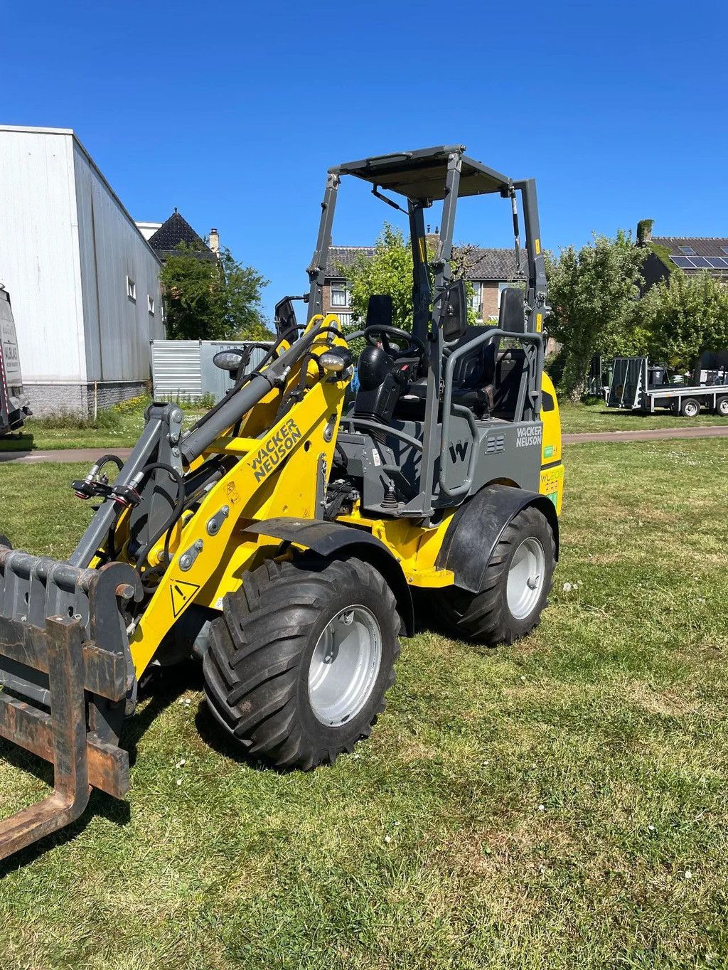 WACKER NEUSON E Lader WL20 elektrische shovel !! /Weideman 1160 e hoftrac