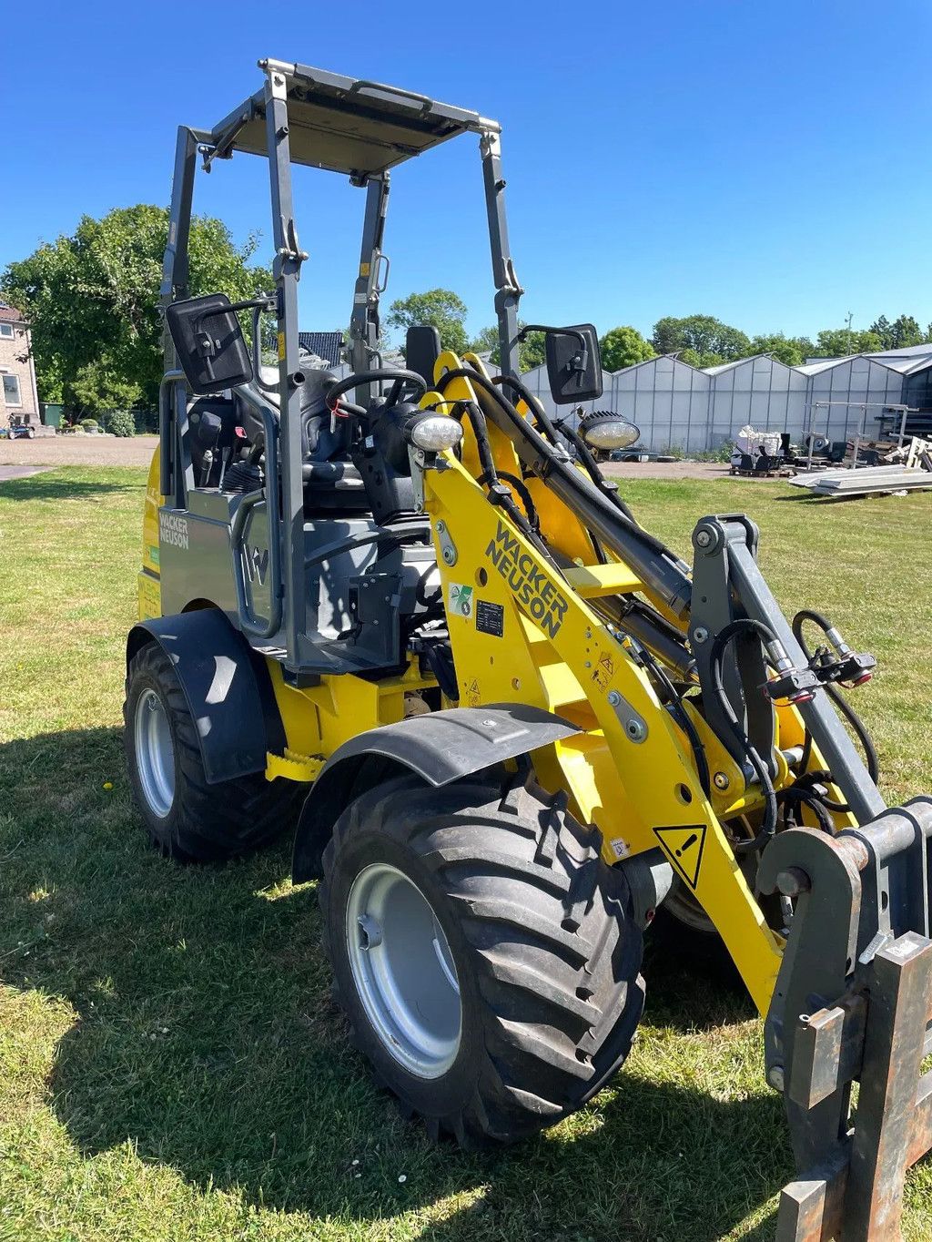 WACKER NEUSON E Lader WL20 elektrische shovel !! /Weideman 1160 e hoftrac