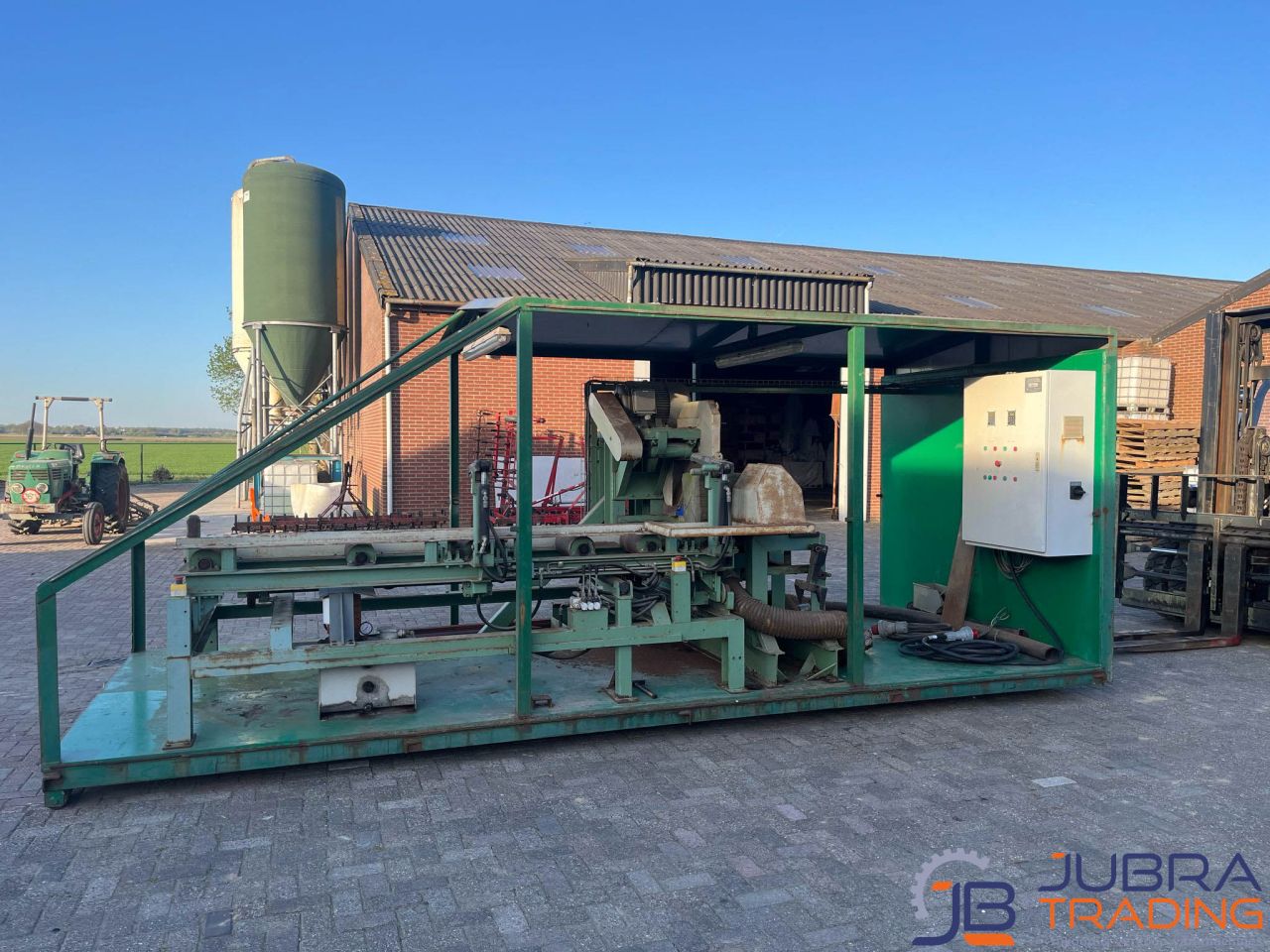 Mobiele Zaagtafel | Elektrisch 380V | Hydraulisch | Goed werkend