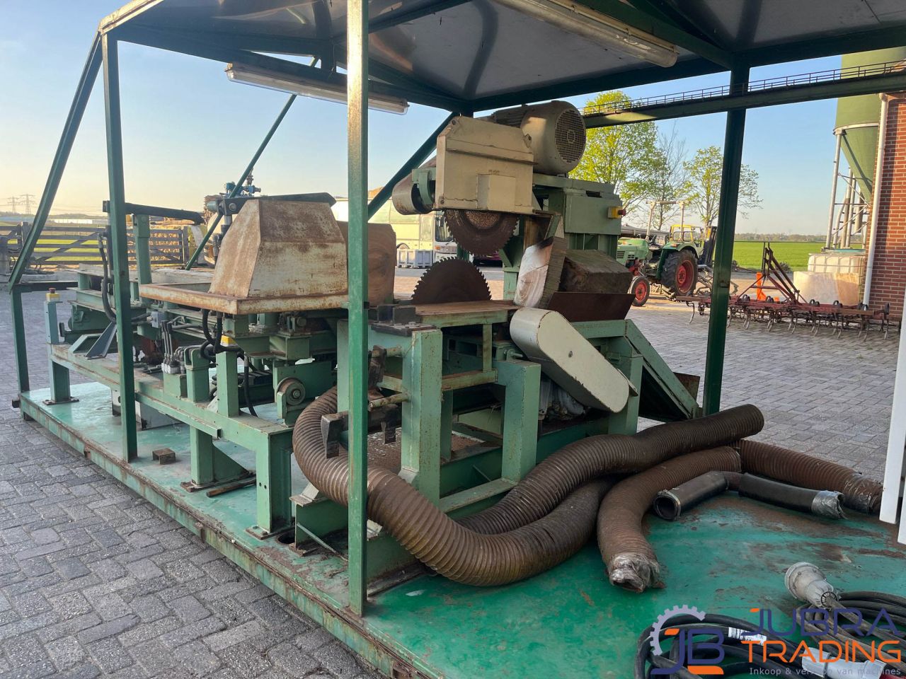 Mobiele Zaagtafel | Elektrisch 380V | Hydraulisch | Goed werkend