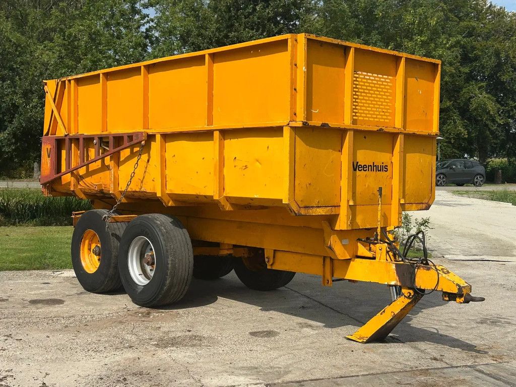 Veenhuis 10 Tons kipper Silage Kipper Graankipper