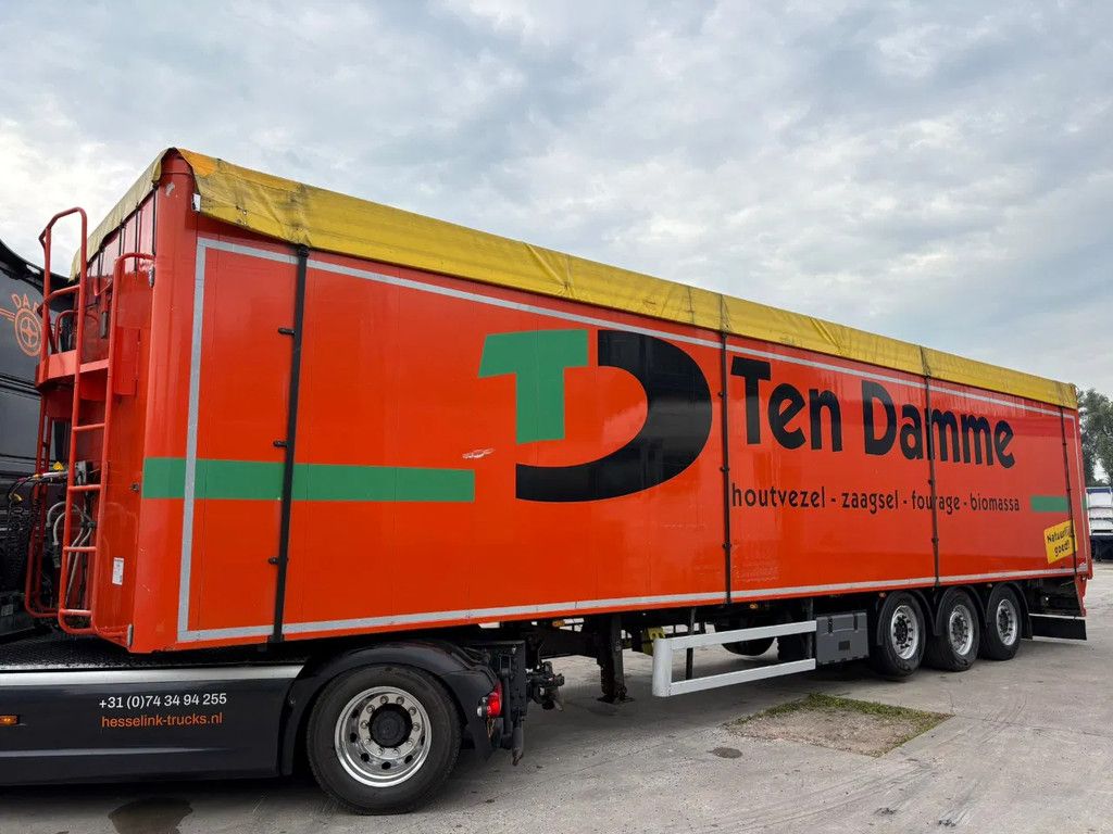 Knapen Trailers K200 93m3 10MM Cargo floor Liftas, very good condition