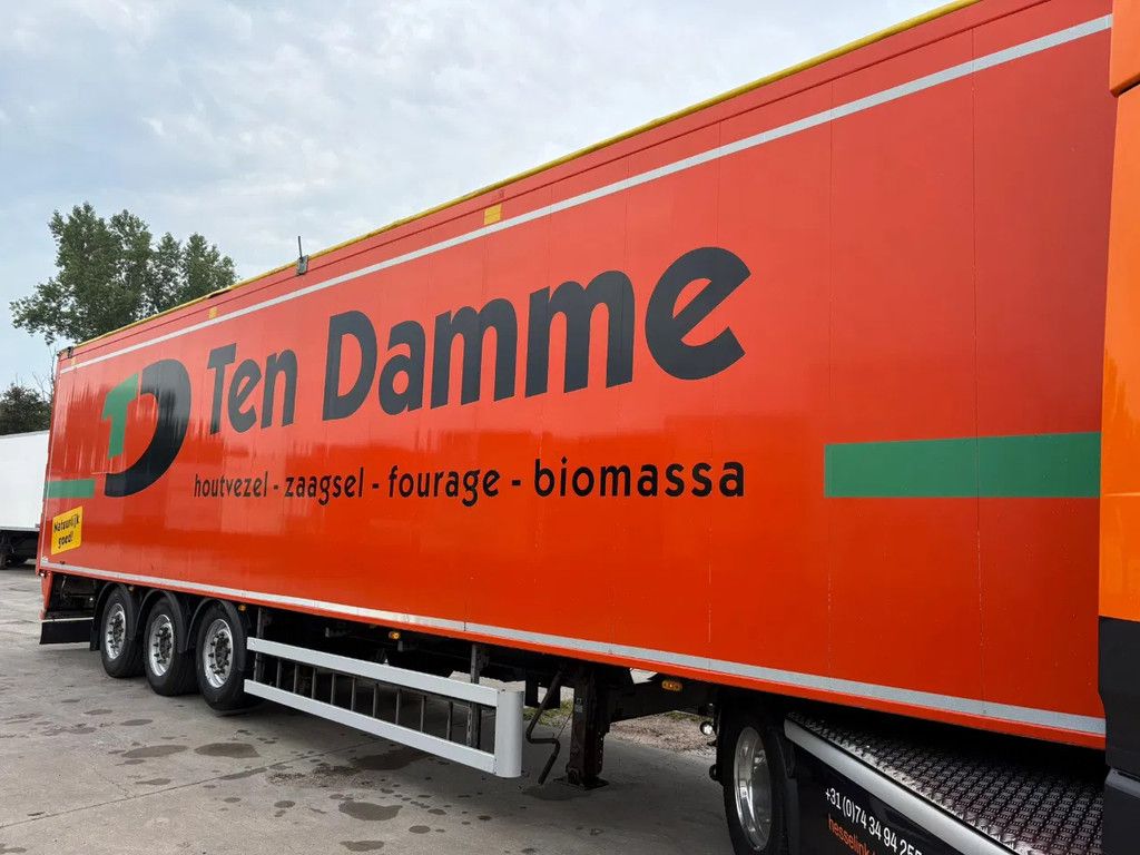 Knapen Trailers K200 93m3 10MM Cargo floor Liftas, very good condition