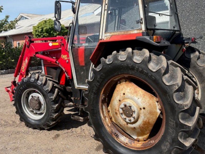 Massey Ferguson 375 MED HAUER POM 90 FRONTLÆSSER