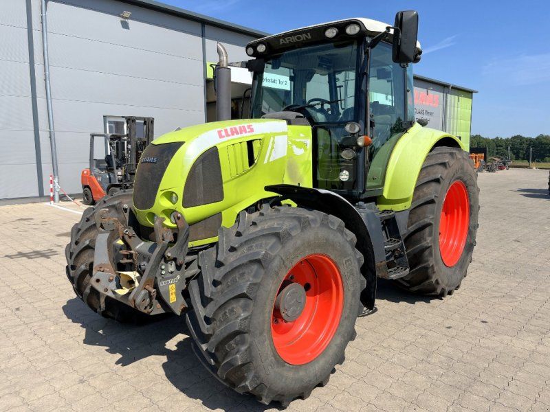 Claas ARION 640 CEBIS, FKH + FZW, Kriechgang