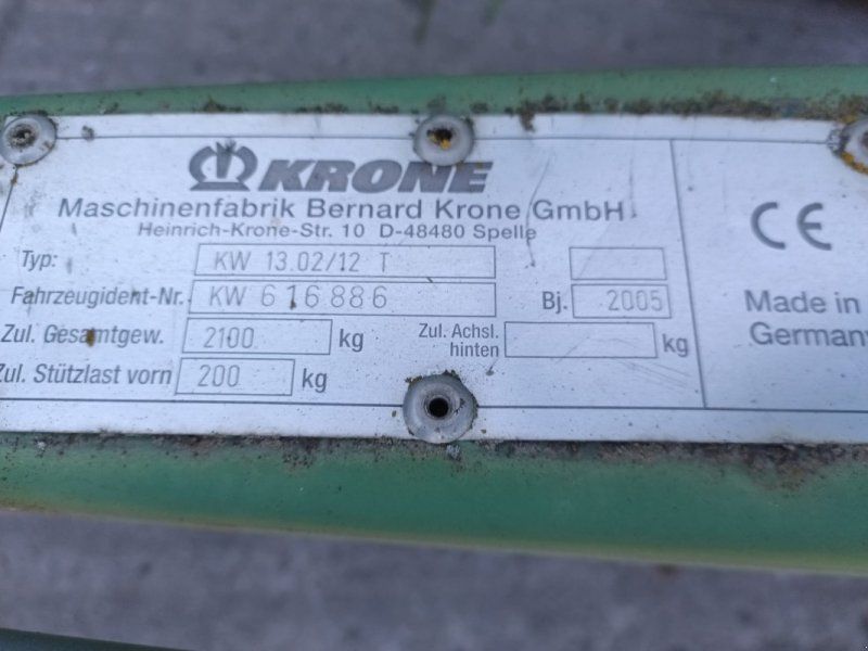 Krone KW1302/12T