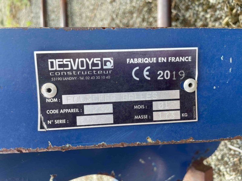 Desvoys Pic à balle PICBOTTES .