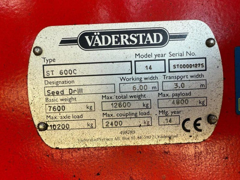 Väderstad SPIRIT 600C