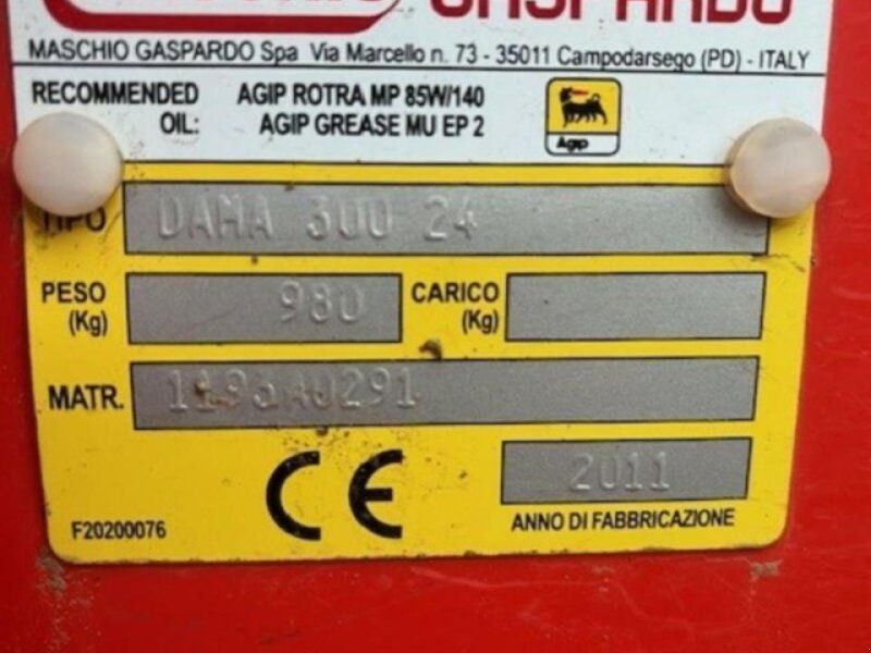 Maschio DM 300 Combi