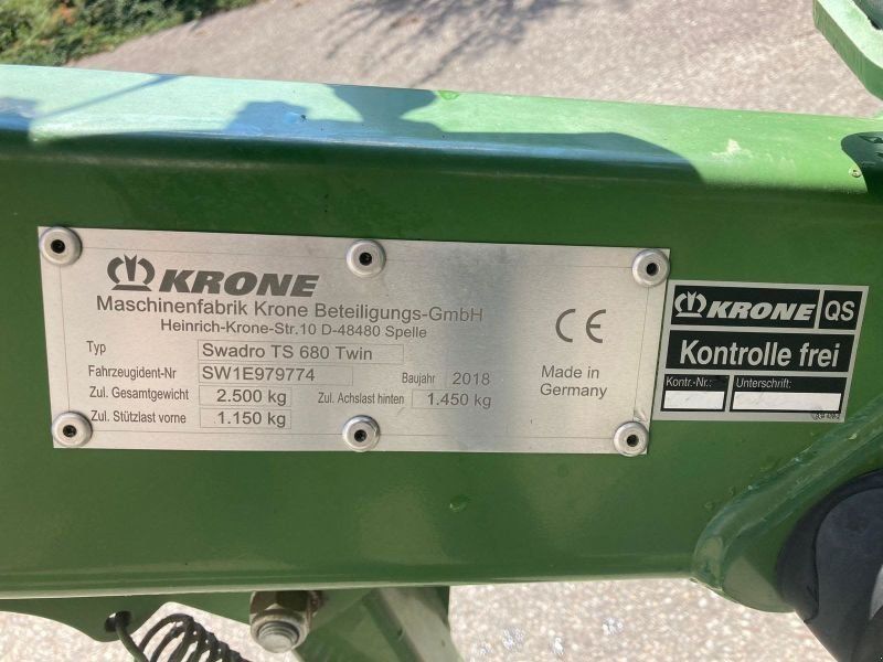 Krone SWADRO TS 680 TWIN