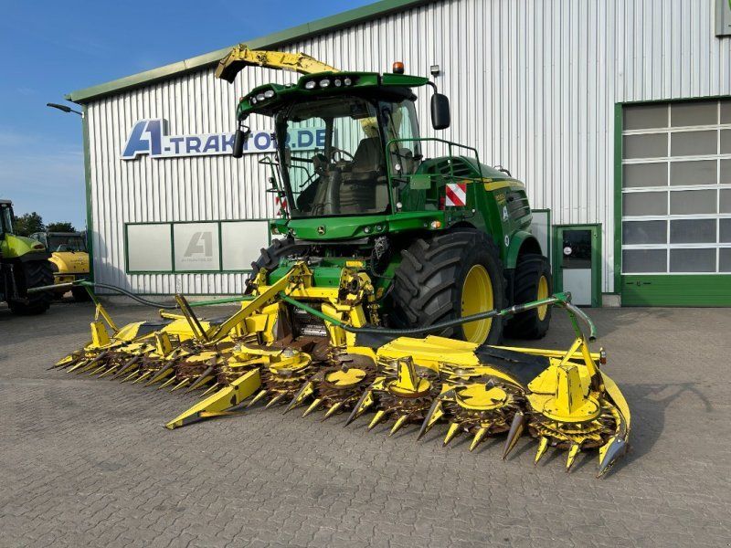 John Deere 8500i mit Kemper 375