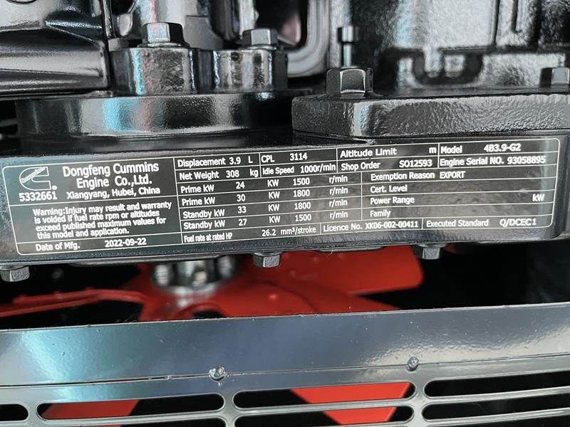 Cummins 28 kVA