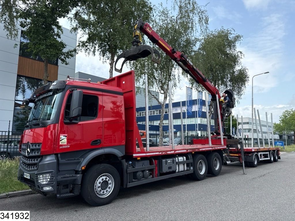 Mercedes Arocs 3353 6x4, EURO 6, Rertarder, Kesla, Combi