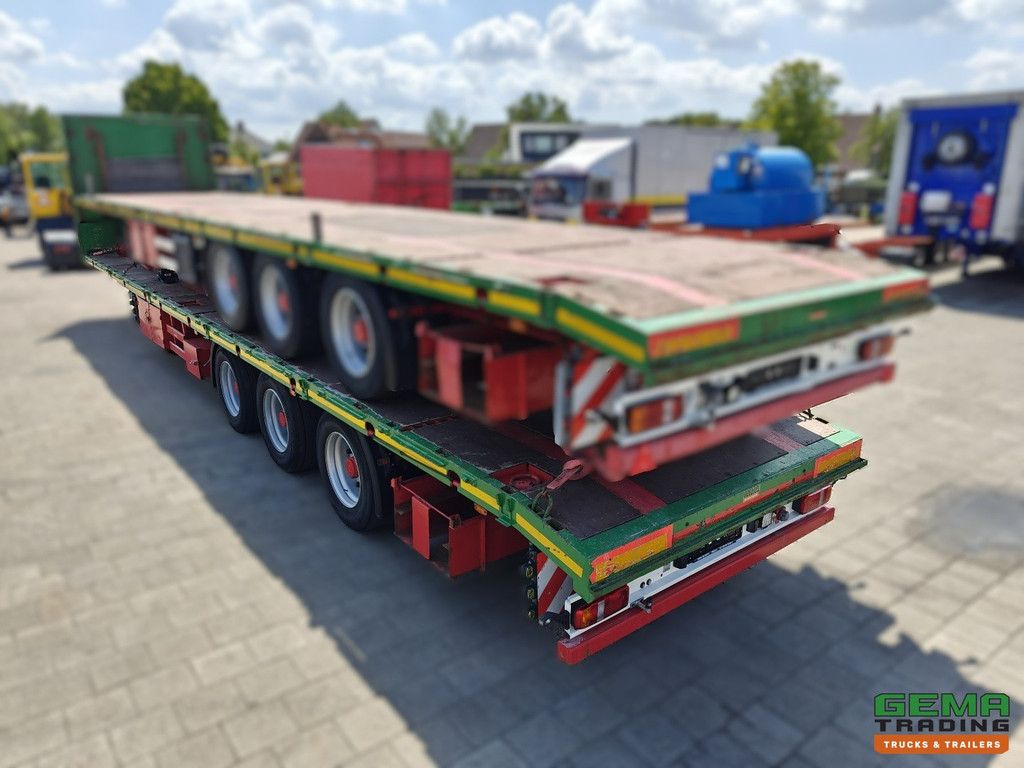 HRD NTS 3-Achser SAF - MEGA - Heavy Duty - Rungen/Stände - Schräges Heck mit Regenrinne - Heavy-Duty-Seitenträger - 2 Stück auf Lager - Preis pro Stück
