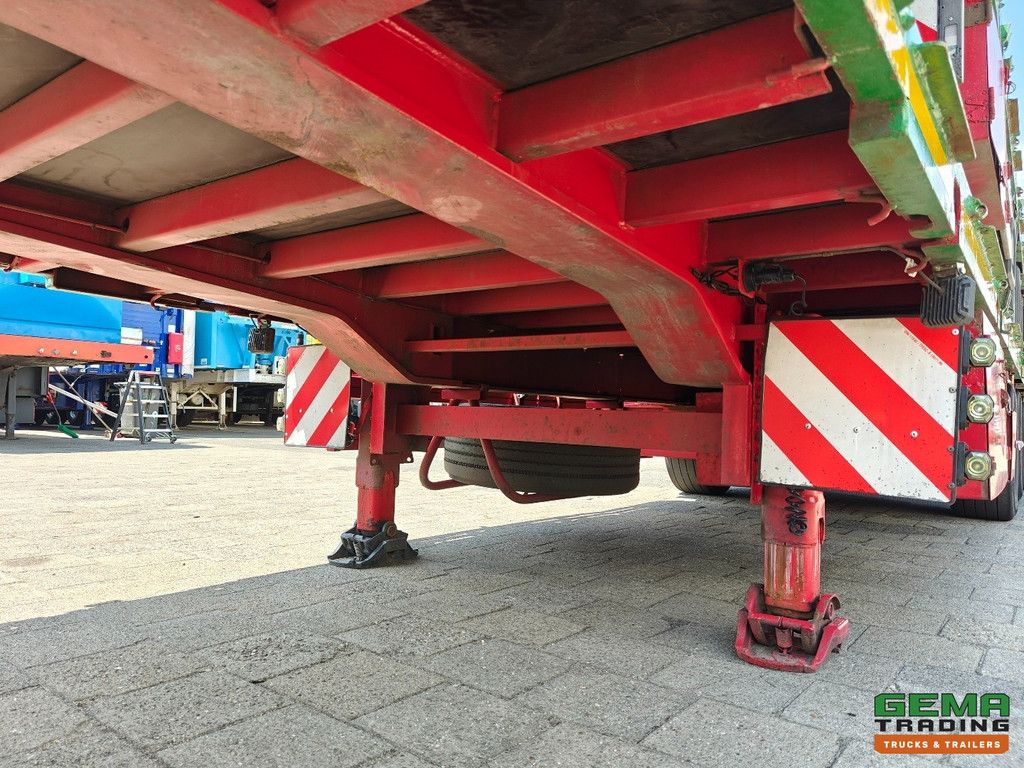 HRD NTS 3-Achser SAF - MEGA - Heavy Duty - Rungen/Stände - Schräges Heck mit Regenrinne - Heavy-Duty-Seitenträger - 2 Stück auf Lager - Preis pro Stück