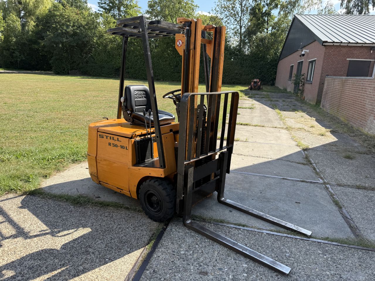 Compacte Still 1000KG elektrische heftruck Freelift nette accu