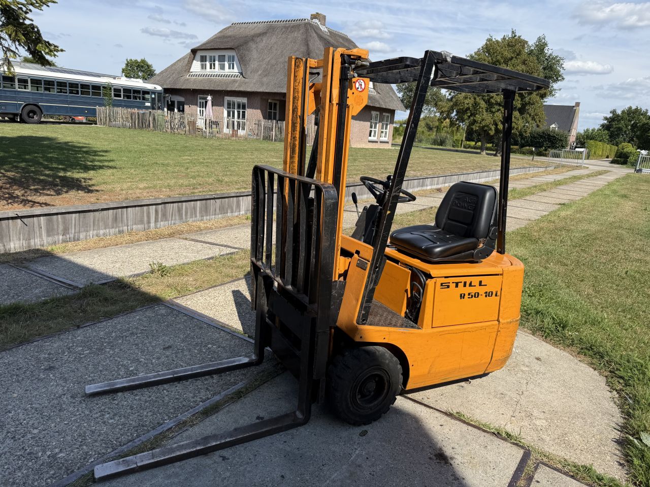 Compacte Still 1000KG elektrische heftruck Freelift nette accu
