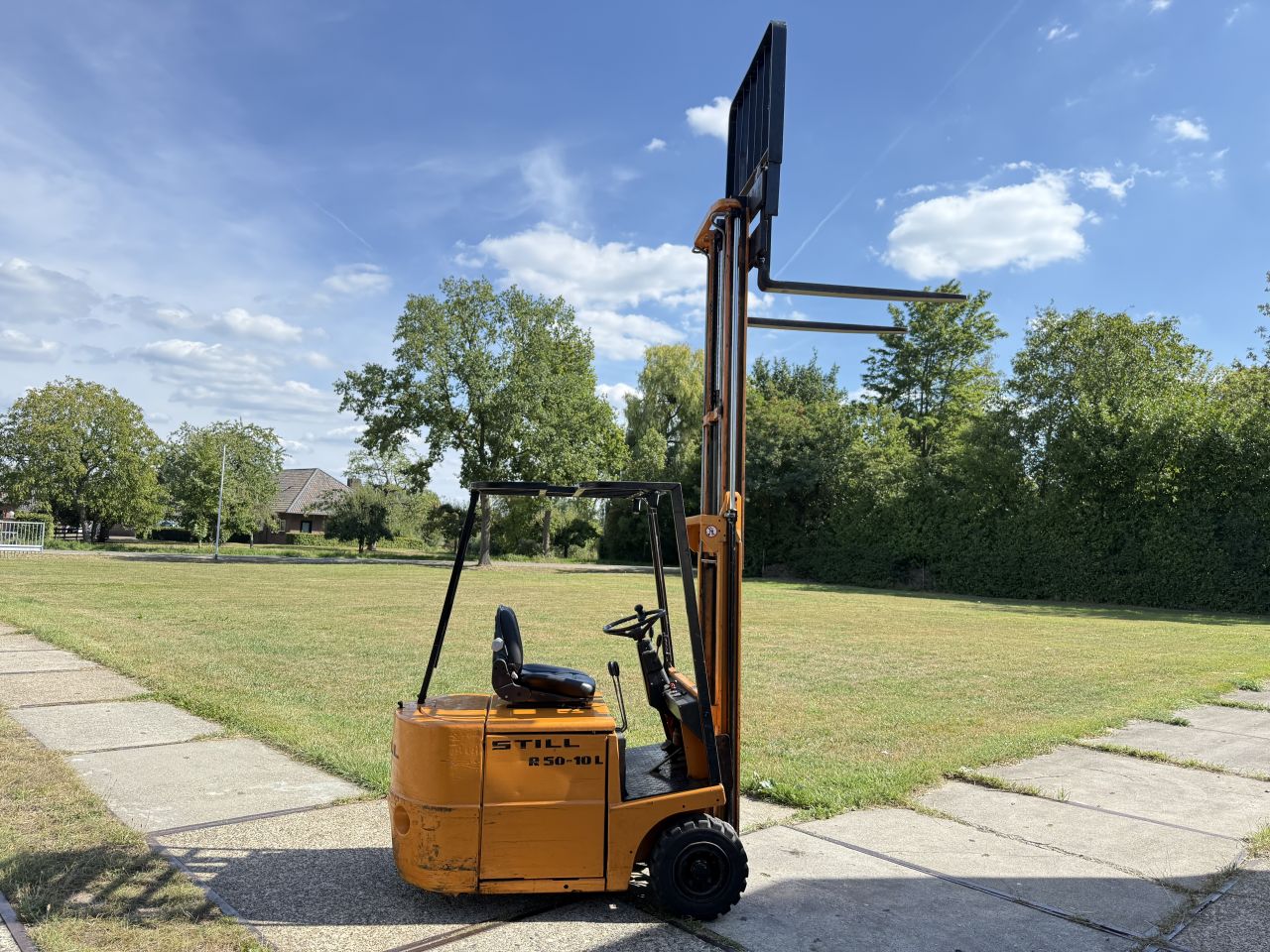 Compacte Still 1000KG elektrische heftruck Freelift nette accu