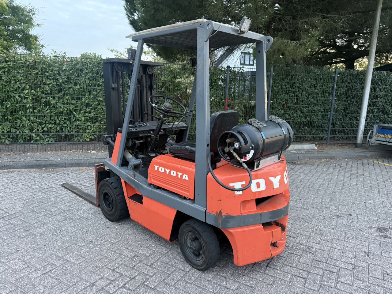 Toyota 1800KG LPG heftruck luchtbanden automaat verlichting