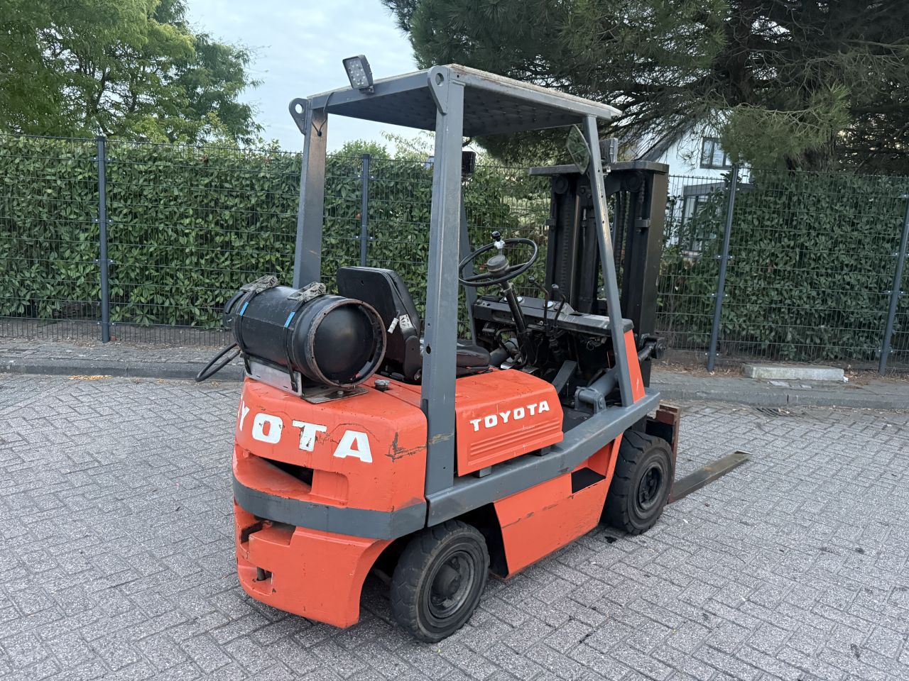 Toyota 1800KG LPG heftruck luchtbanden automaat verlichting