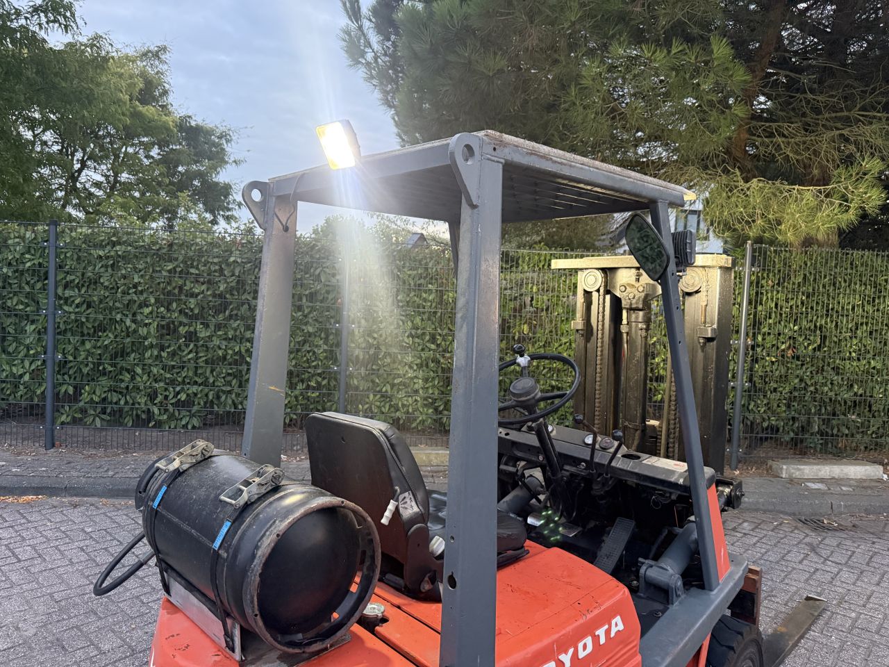 Toyota 1800KG LPG heftruck luchtbanden automaat verlichting