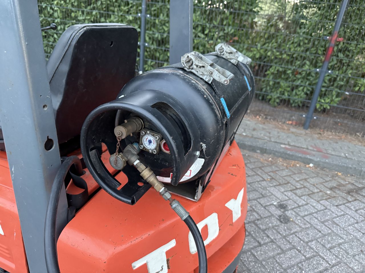 Toyota 1800KG LPG heftruck luchtbanden automaat verlichting