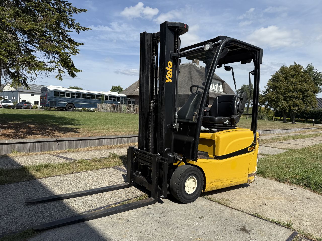 Yale 1500KG triplex 4.6M Freelift Sideshift 1800uur verlichting