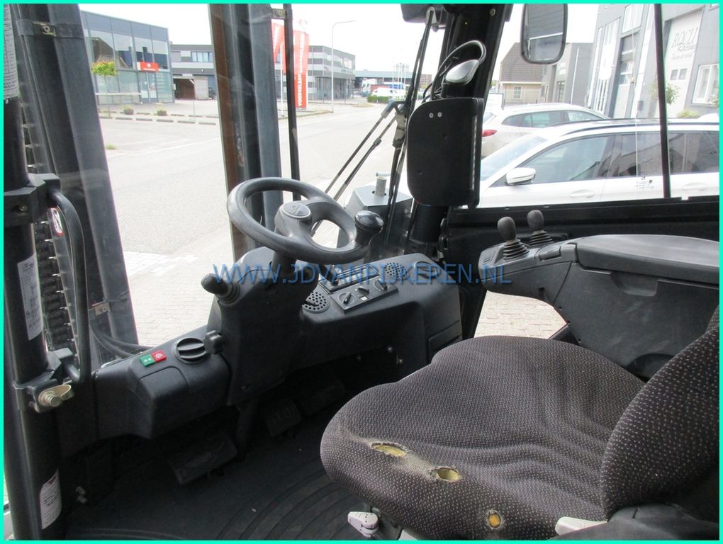 Linde 2x H50D + H45D sideshift+forkpositioner+airco