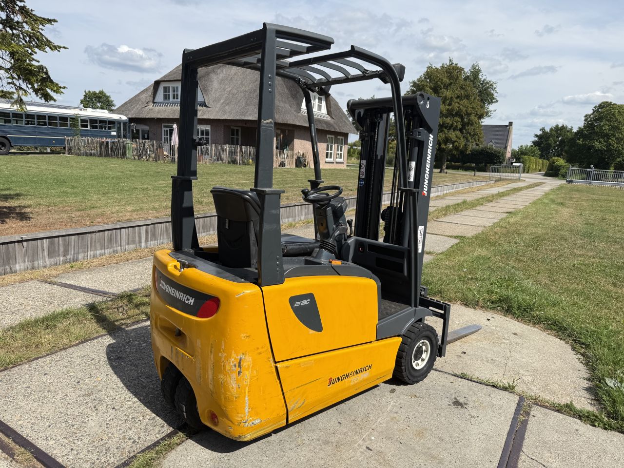 Jungheinrich 1600KG 3-delig Sideshift 4e ventiel 2019 accu