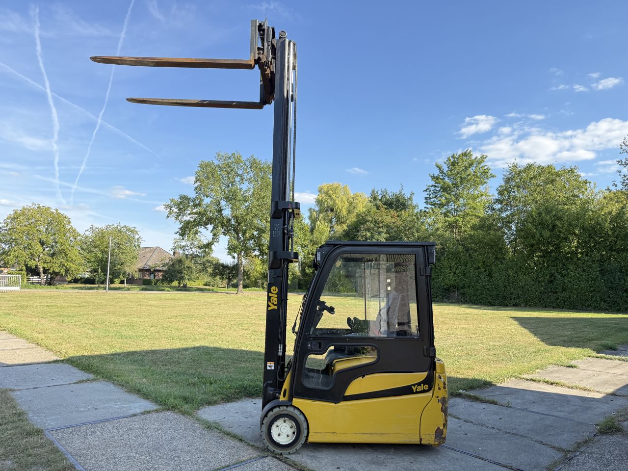 Yale 2000KG BJ2017 Sideshift vorkversteller 4000uur non marking