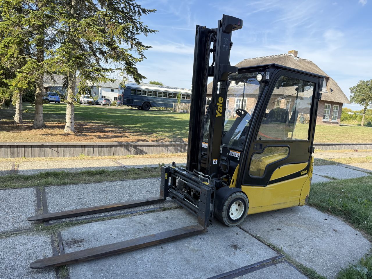 Yale 2000KG BJ2017 Sideshift vorkversteller 4000uur non marking