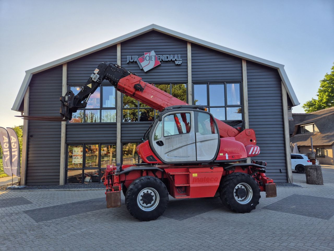 Used MANITOU MRT 1850 roto telescopic with lifting height 18 m