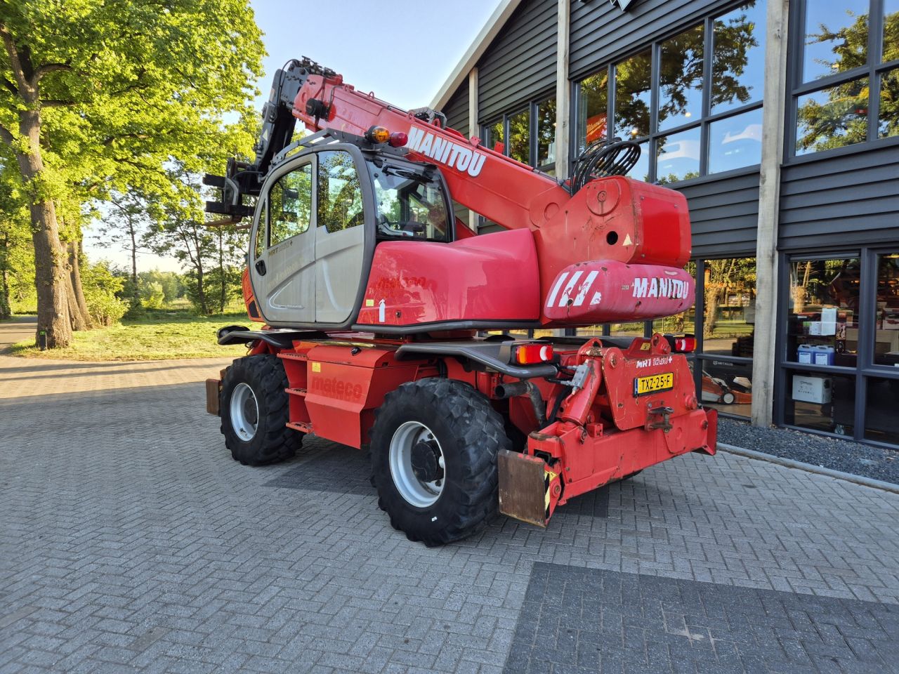 Used MANITOU MRT 1850 roto telescopic with lifting height 18 m