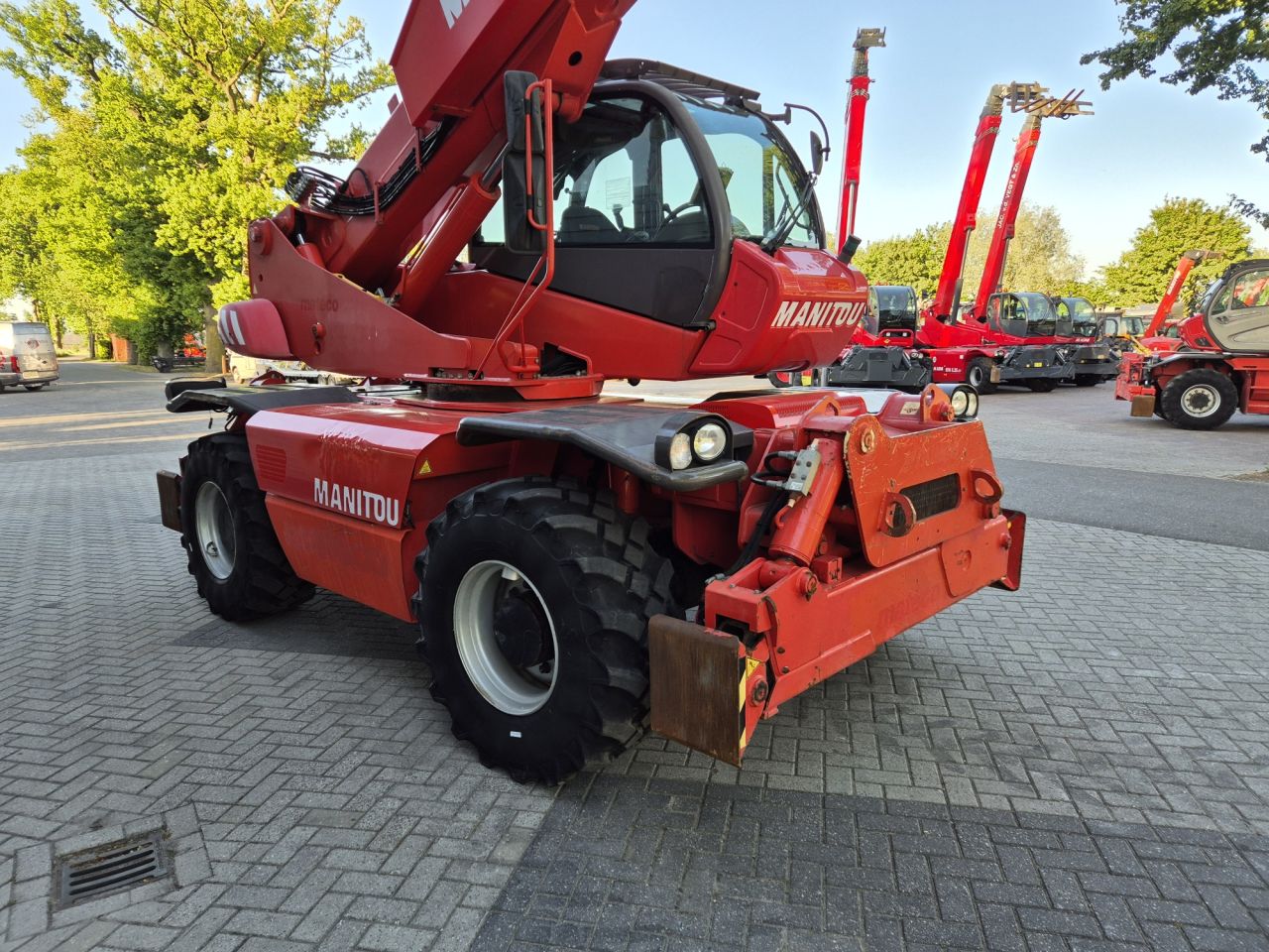 Used MANITOU MRT 1850 roto telescopic with lifting height 18 m