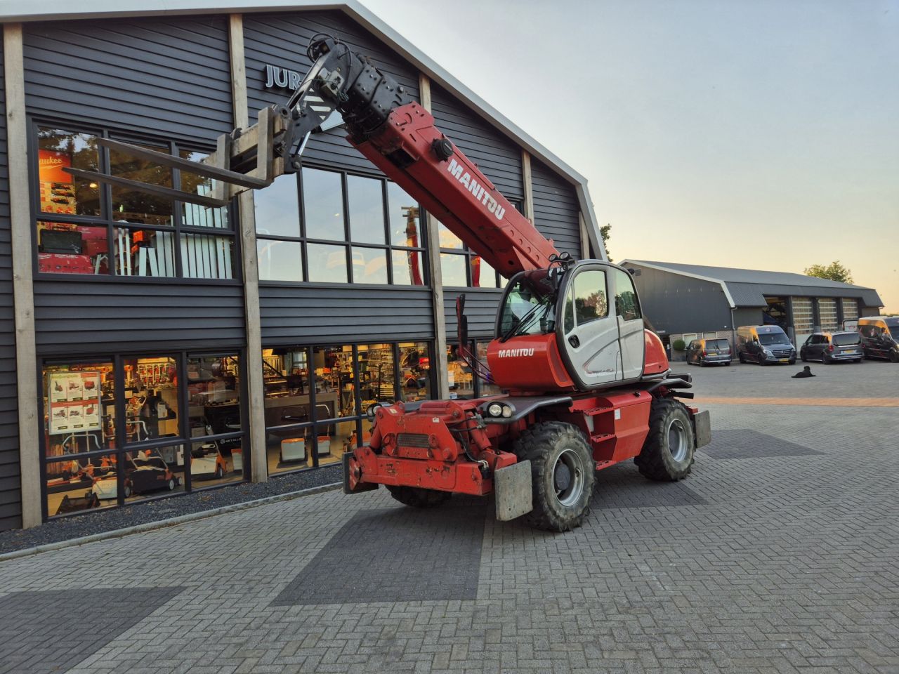 Gebruikte Manitou MRT 2150 roterende verreiker hefhoogte 21 m
