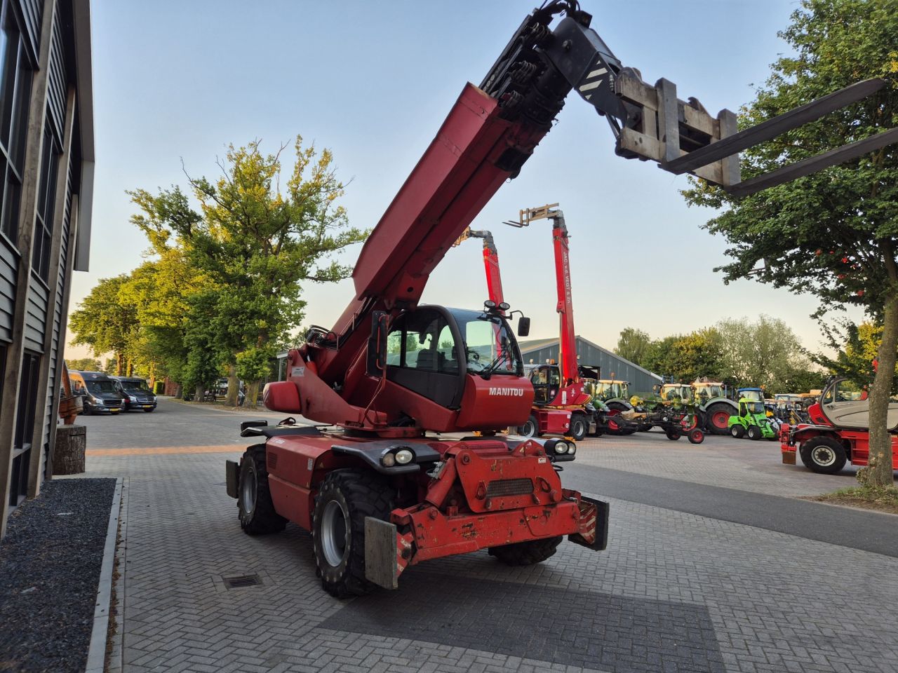 Gebruikte Manitou MRT 2150 roterende verreiker hefhoogte 21 m