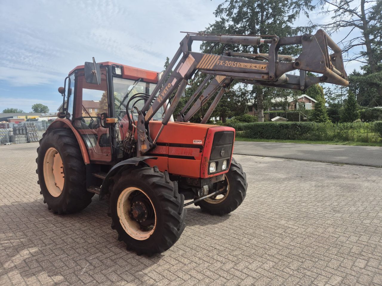 Zetor 9540 met voorlader