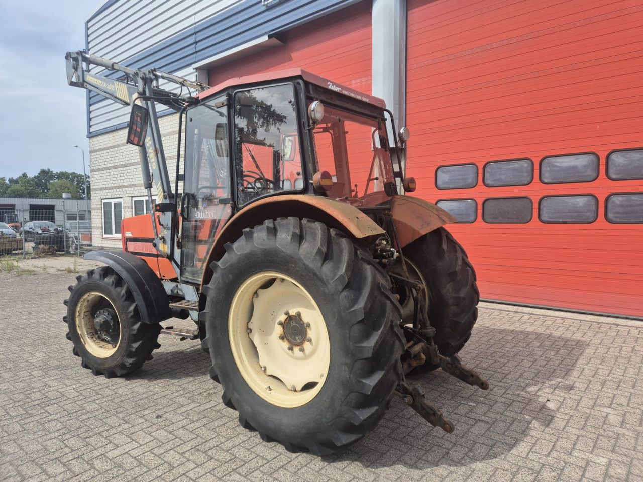 Zetor 9540 met voorlader