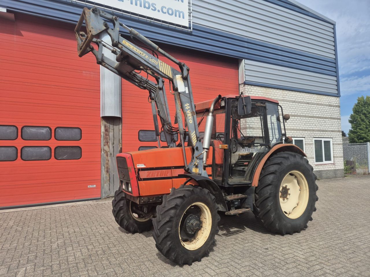 Zetor 9540 met voorlader