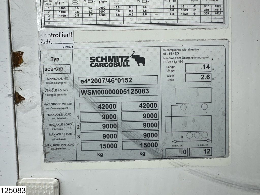 Schmitz Koel vries Thermoking SLX E SPECTRUM, 2 Cooling units