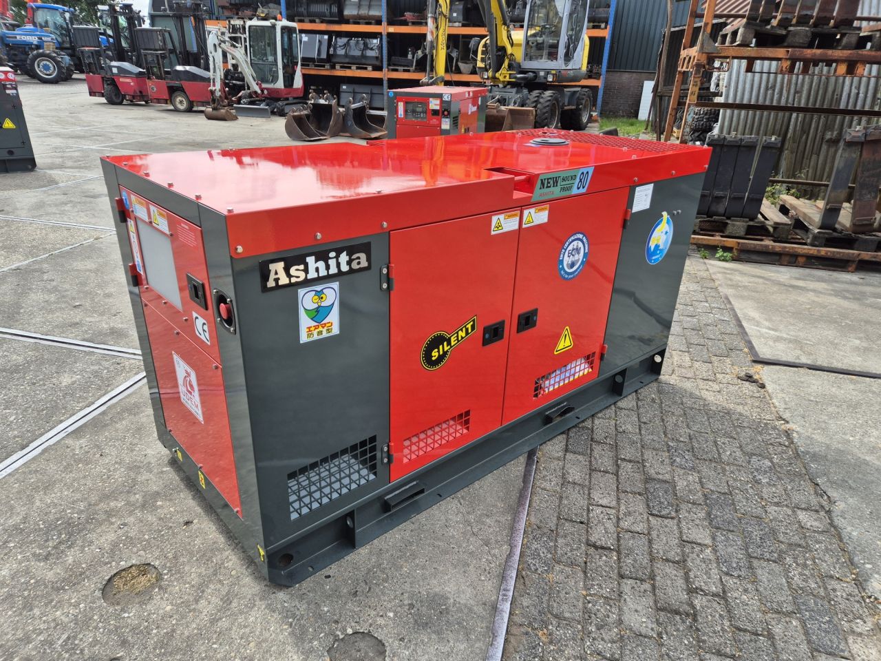 ASHITA AG3-80 diesel aggregaat 80 KVA