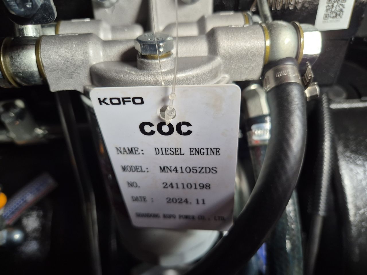 ASHITA AG3-80 diesel aggregaat 80 KVA