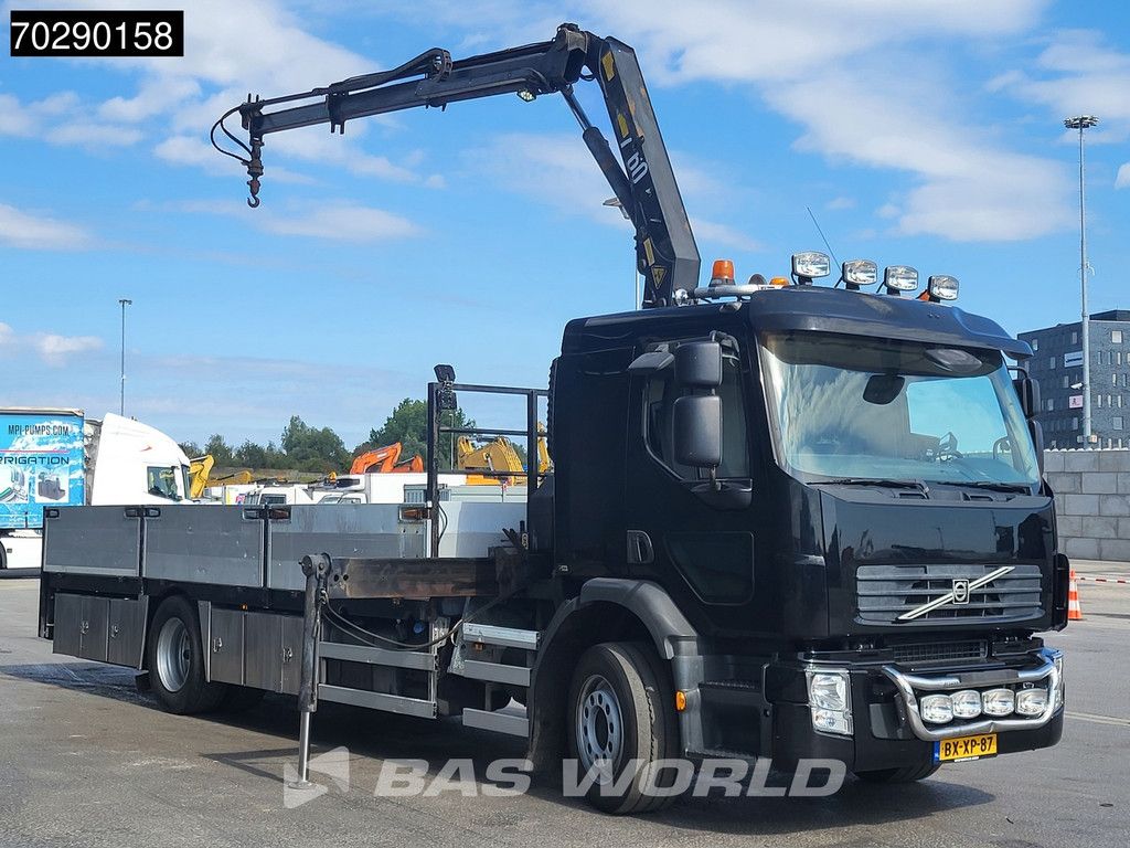 Volvo FE 240 4X2 HMF 760 K2 Kran Crane Remote control Manual Euro 5