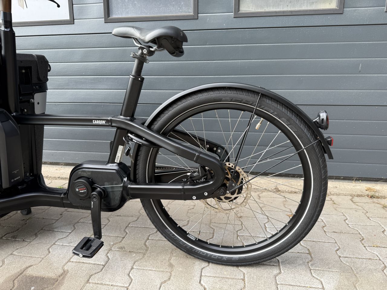 Carqon E-bakfiets Cruise E2 Cargo line (230km) incl. btw en fact